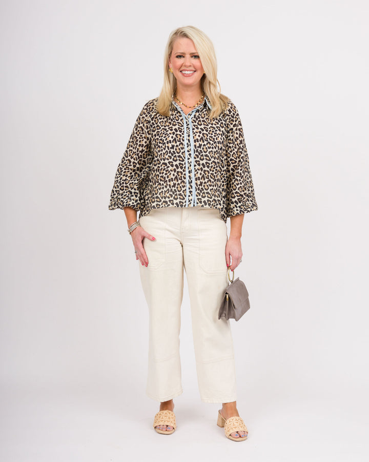 Dee Dee Top - Leopard