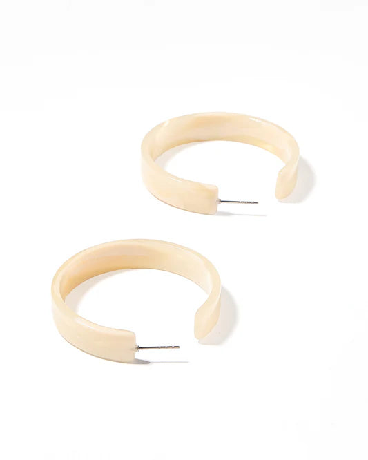 Linny Co-Ashley Mega Blush Satin Earrings