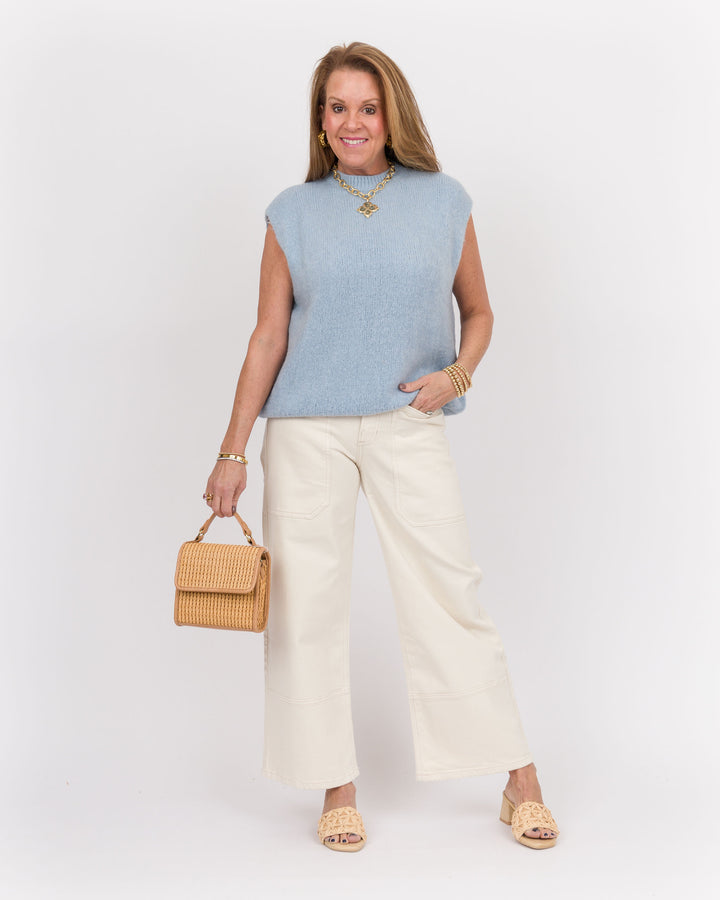 Nadia Vest - Light Blue