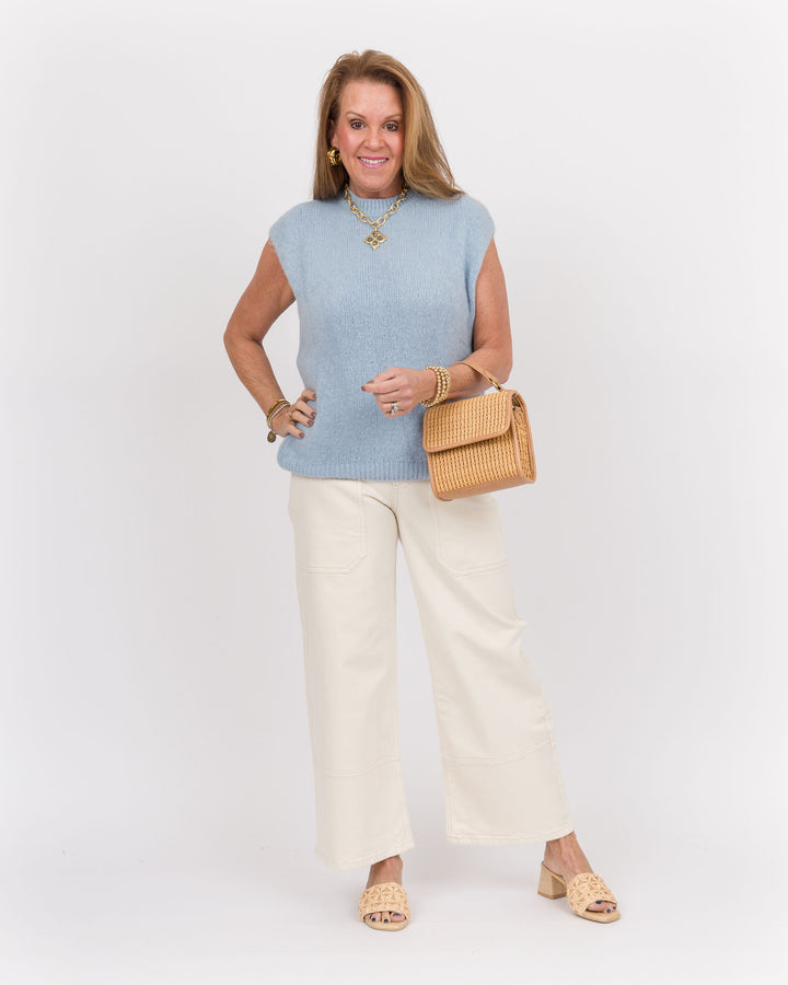 Nadia Vest - Light Blue