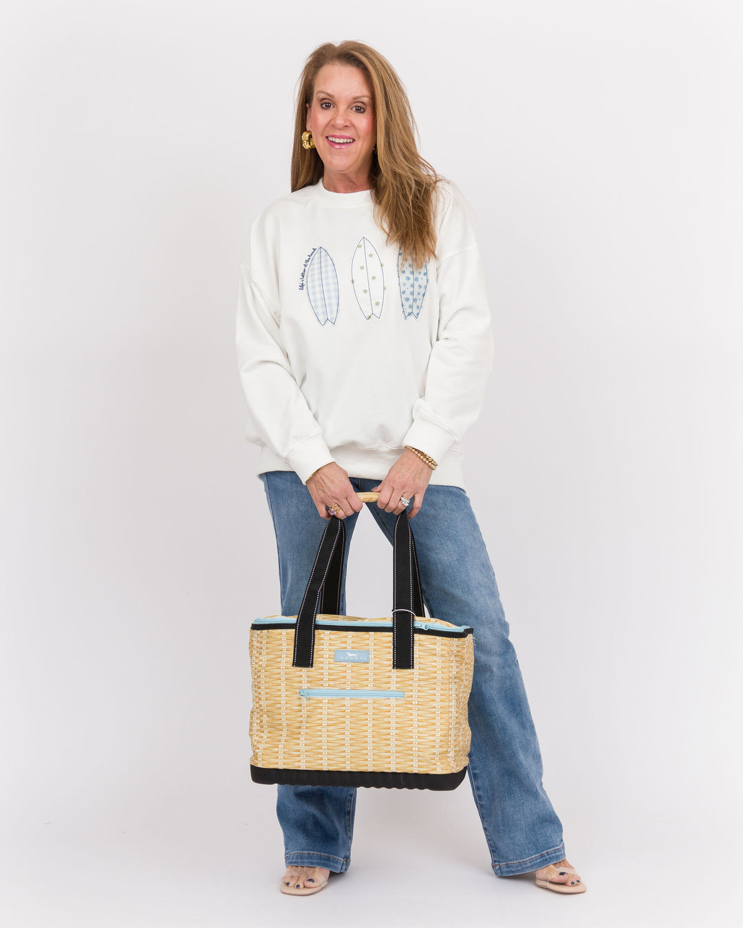 Boat Patchwork Sweatshirt