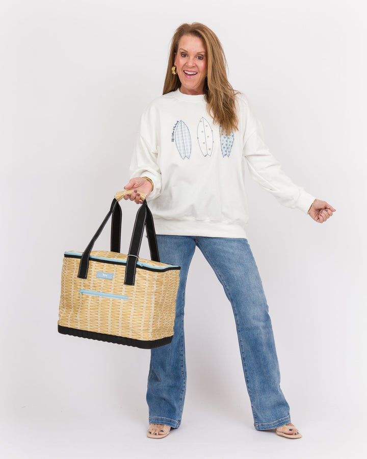 Boat Patchwork Sweatshirt