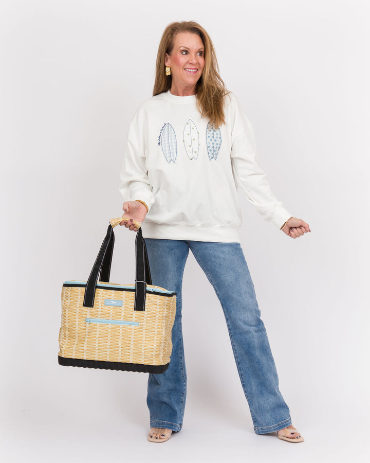 Boat Patchwork Sweatshirt