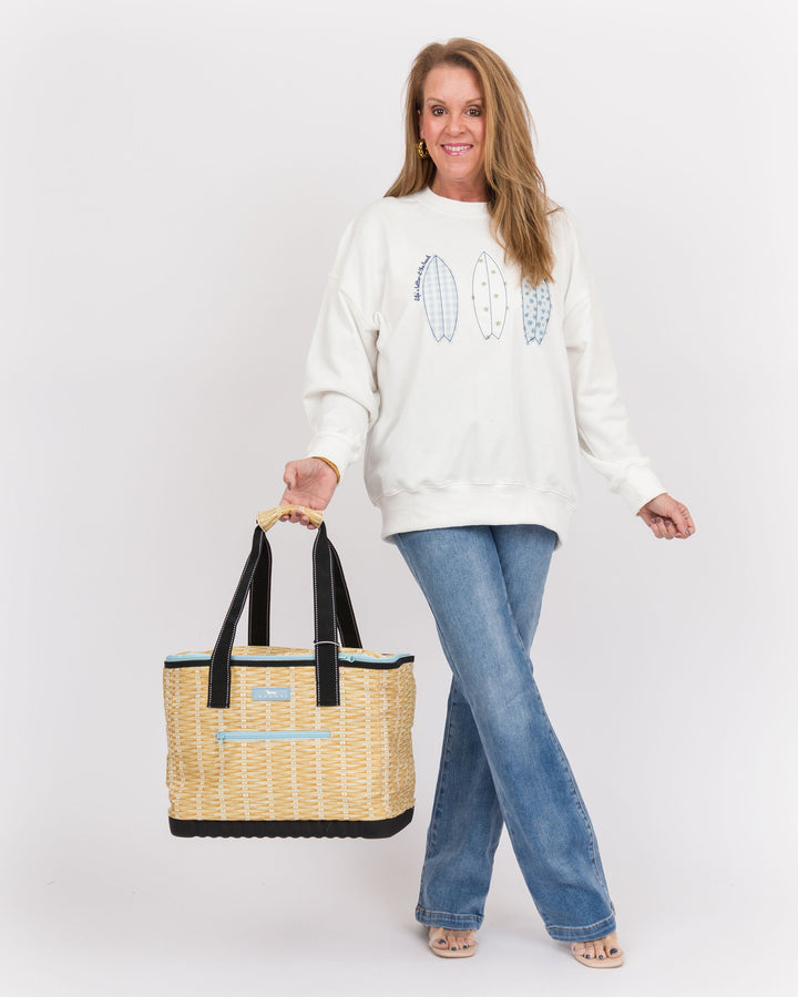 Boat Patchwork Sweatshirt