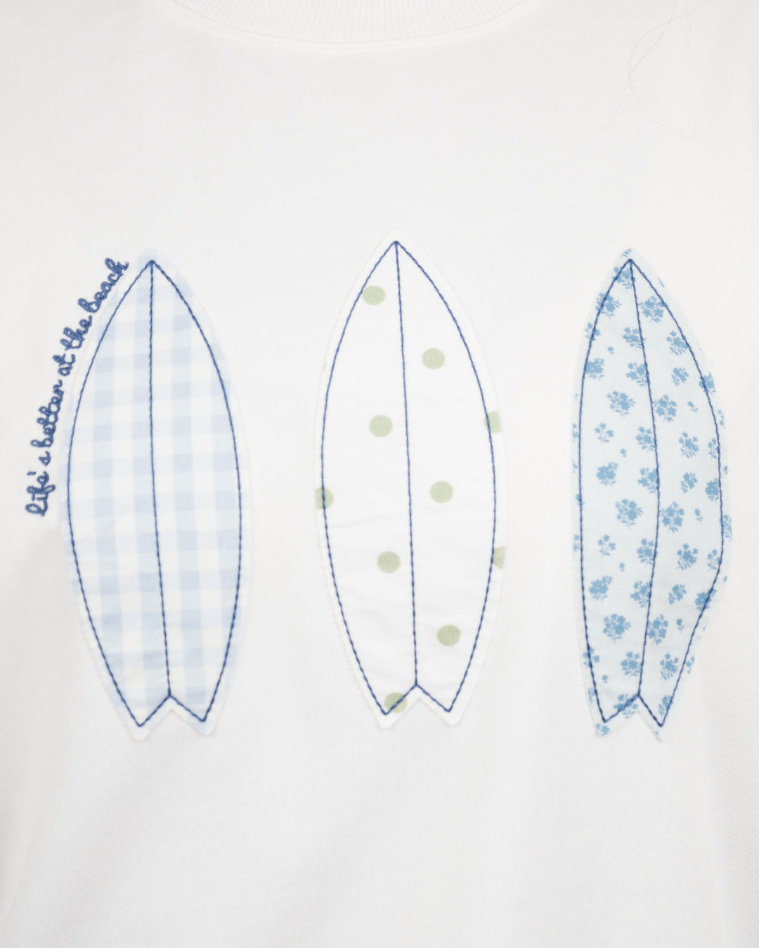 Boat Patchwork Sweatshirt