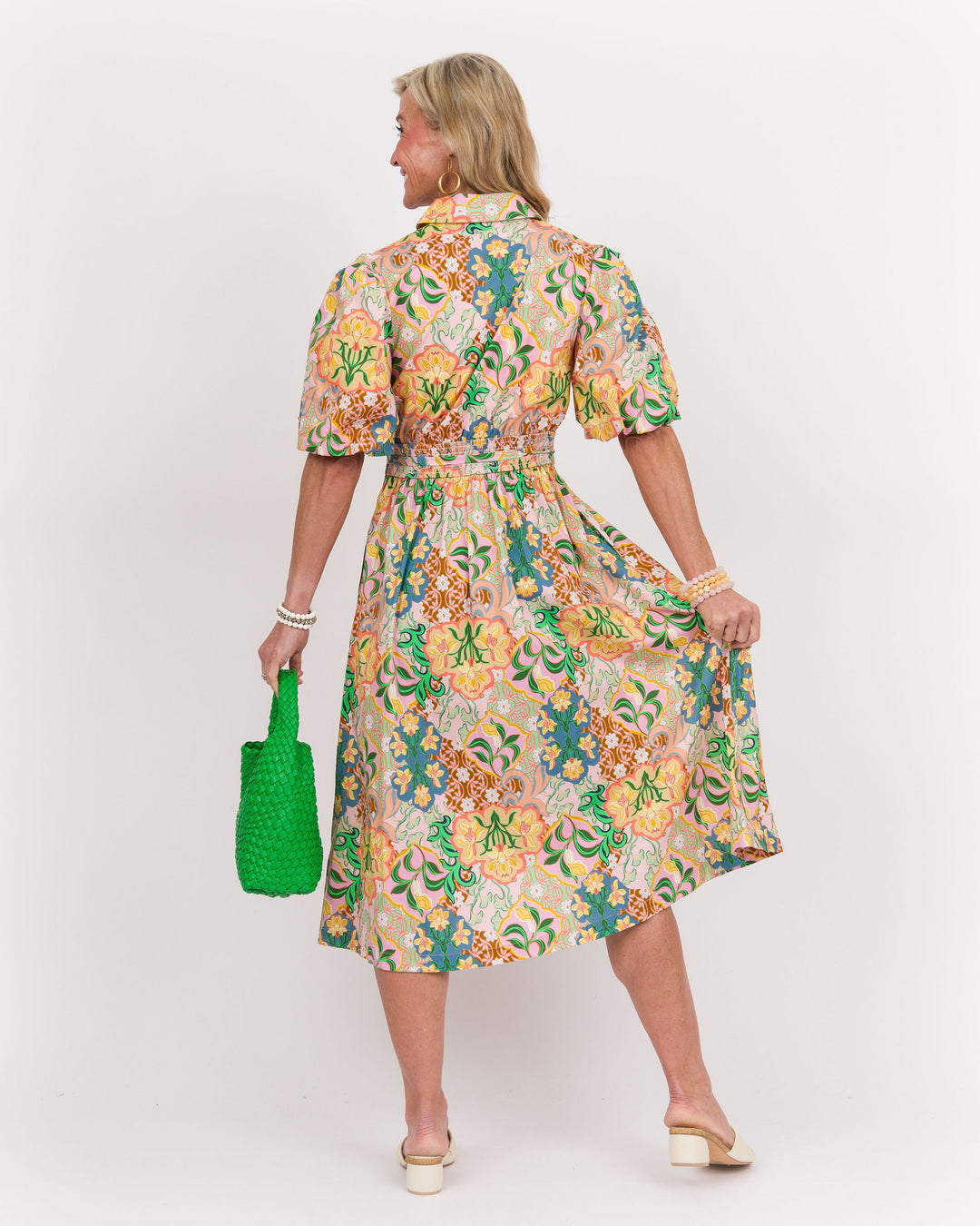 Roseanne Floral Midi Dress