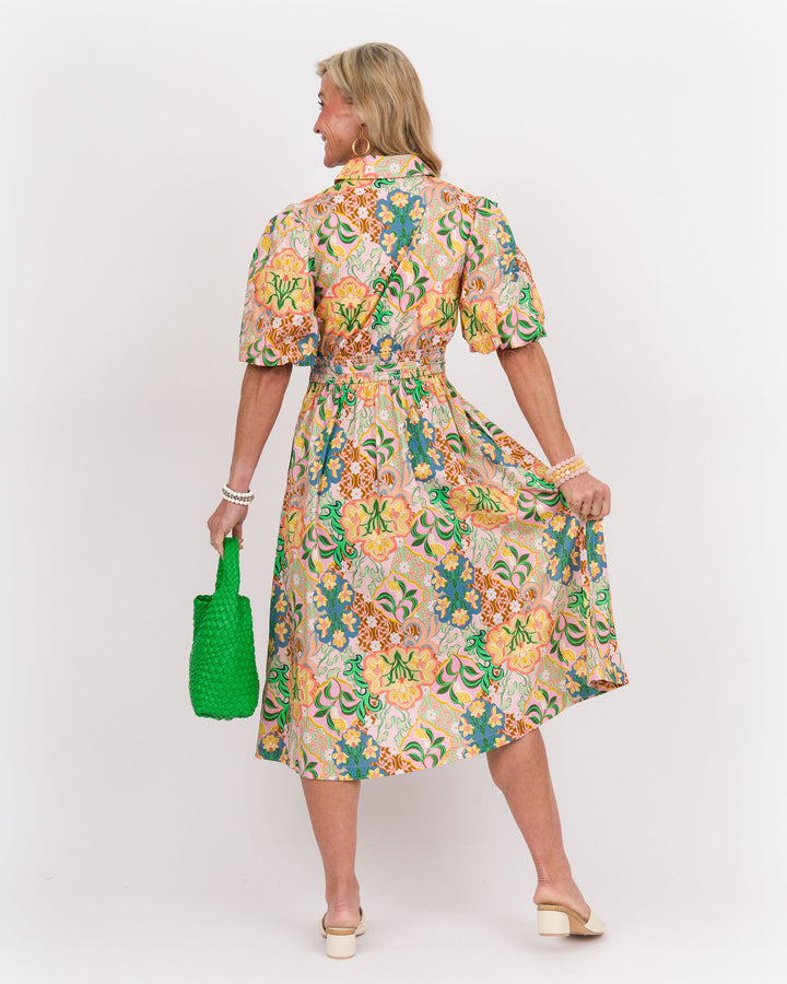 Roseanne Floral Midi Dress