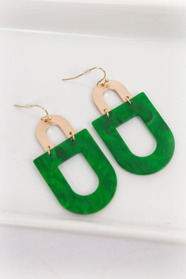 Chic N Cool Earrings - Green