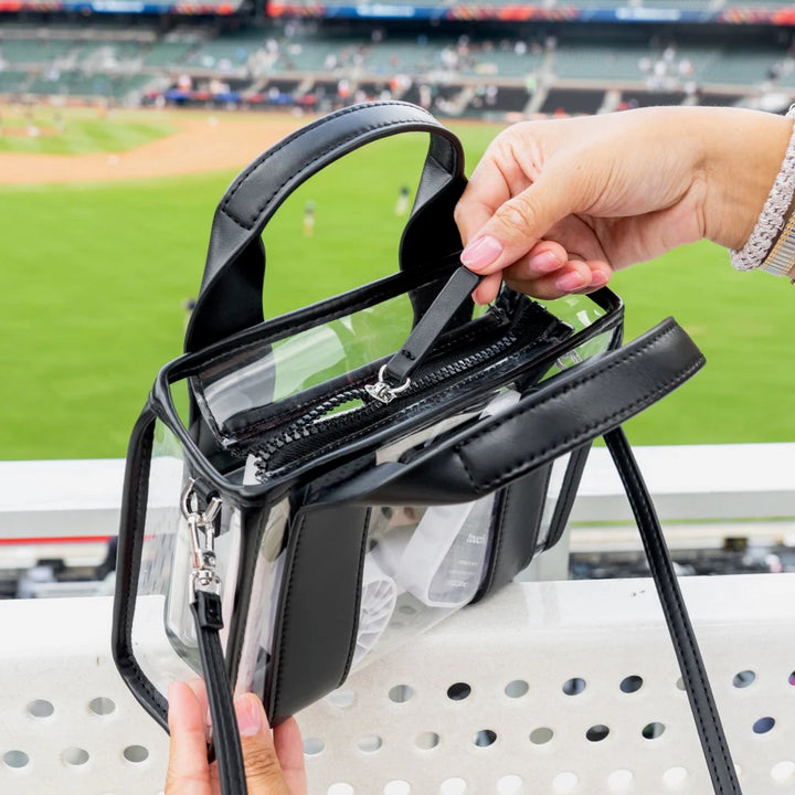 Case-Mate Black Clear Stadium Bag