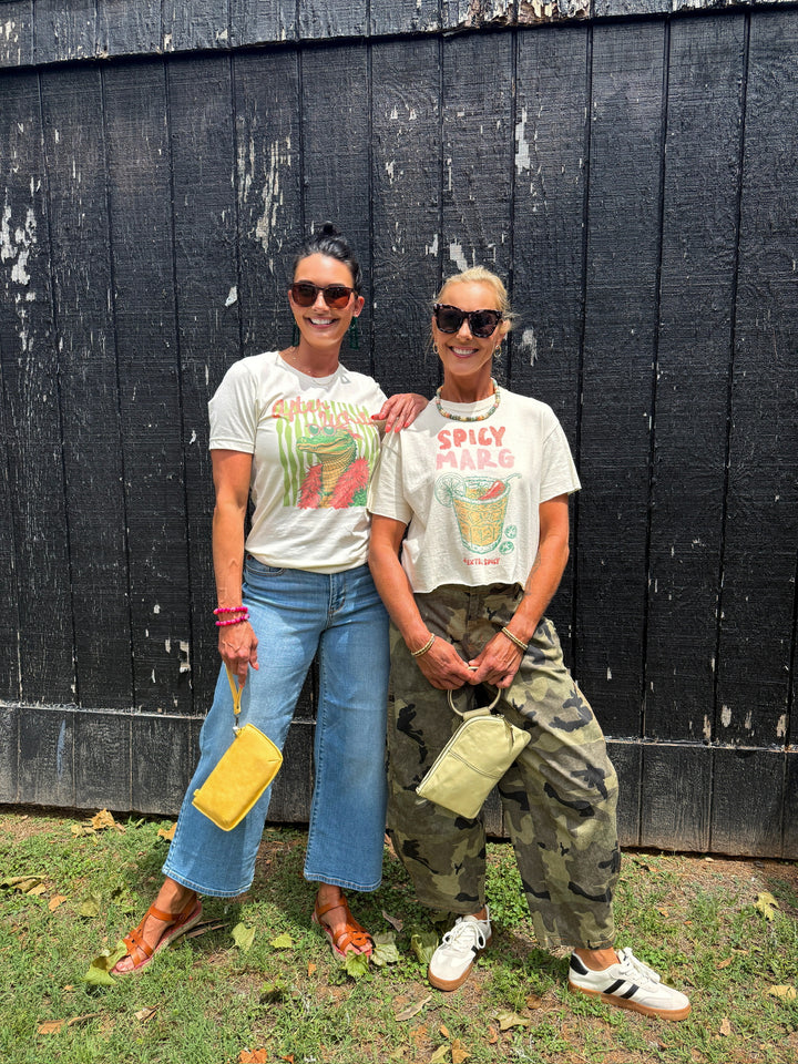 Spicy Marg Vintage Cropped Tee