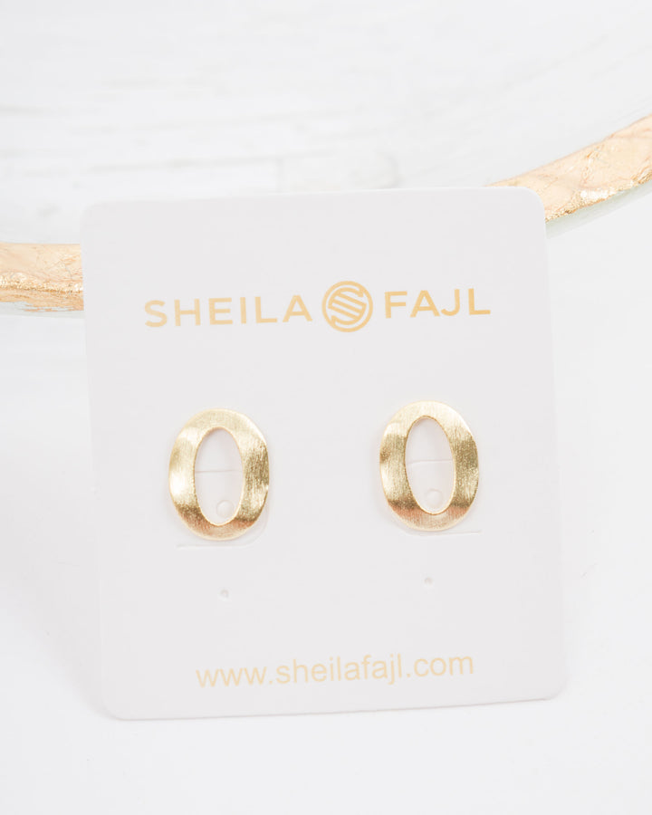 Sheila Fajl Dreamweaver Petite Studs Gold