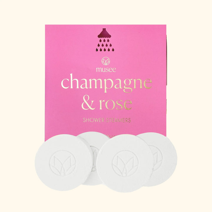 Champagne &amp; Rose Shower Steamers