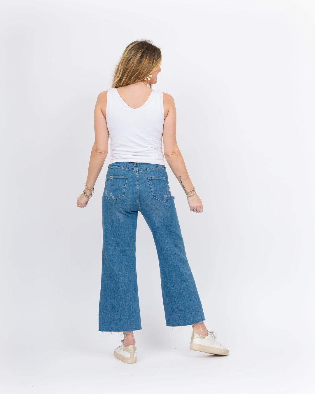 Adina Straight Leg Crop Jeans