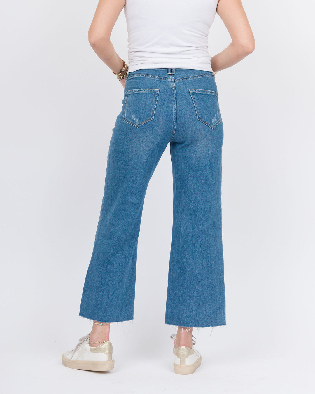 Adina Straight Leg Crop Jeans