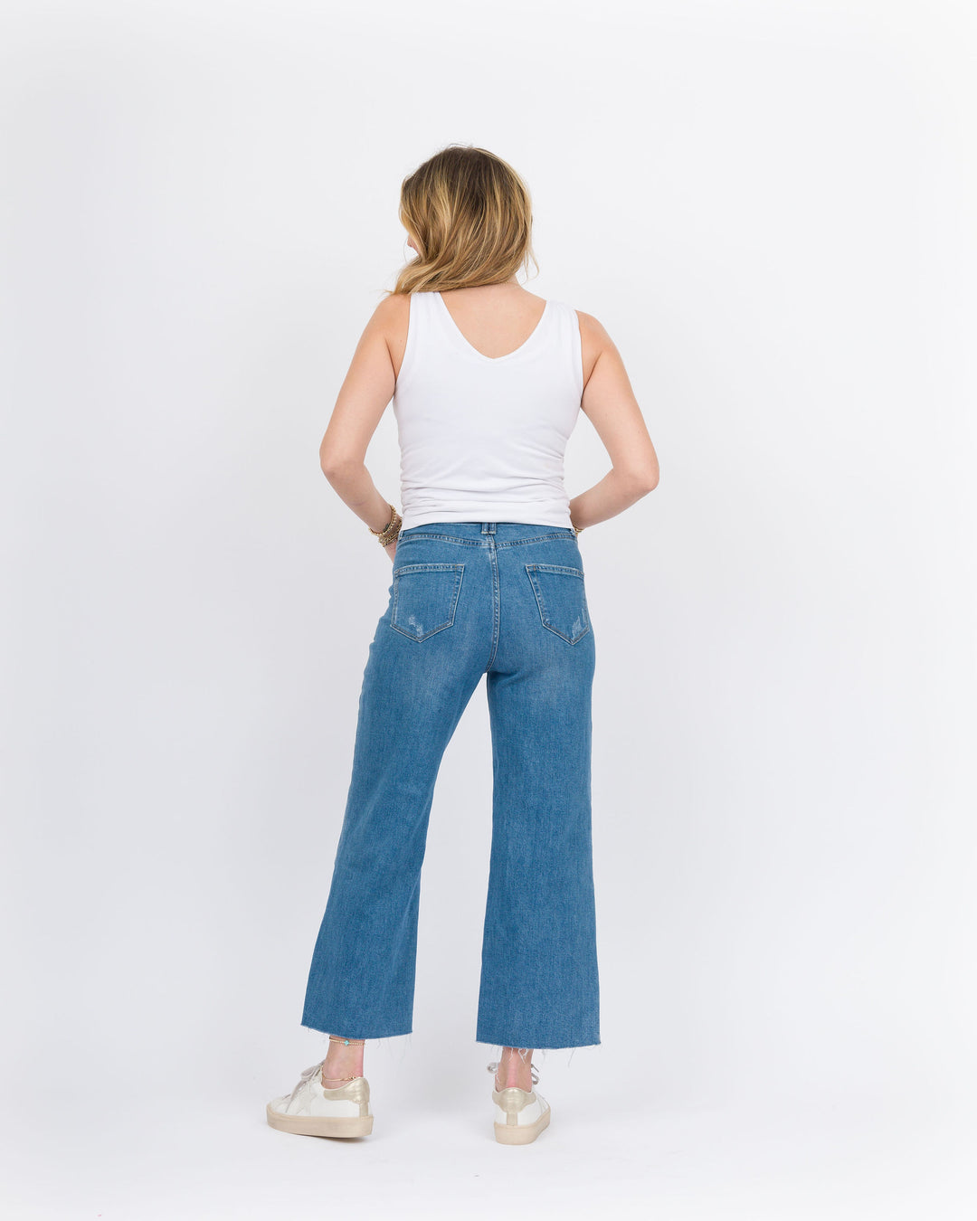 Adina Straight Leg Crop Jeans