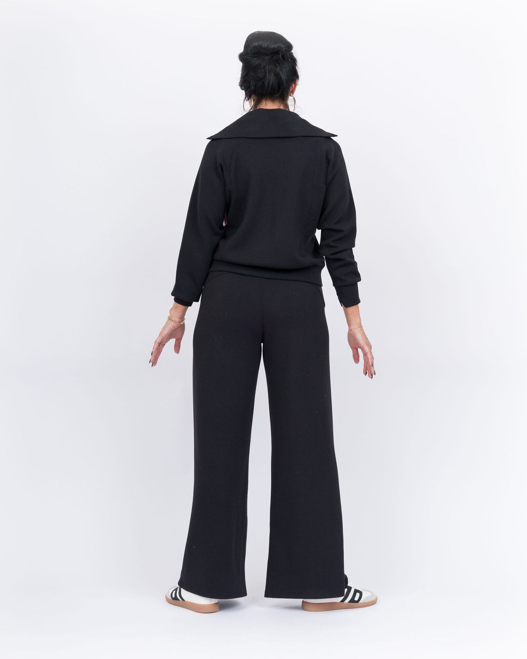 Spanx Air Essentials Wide Leg Pant Black