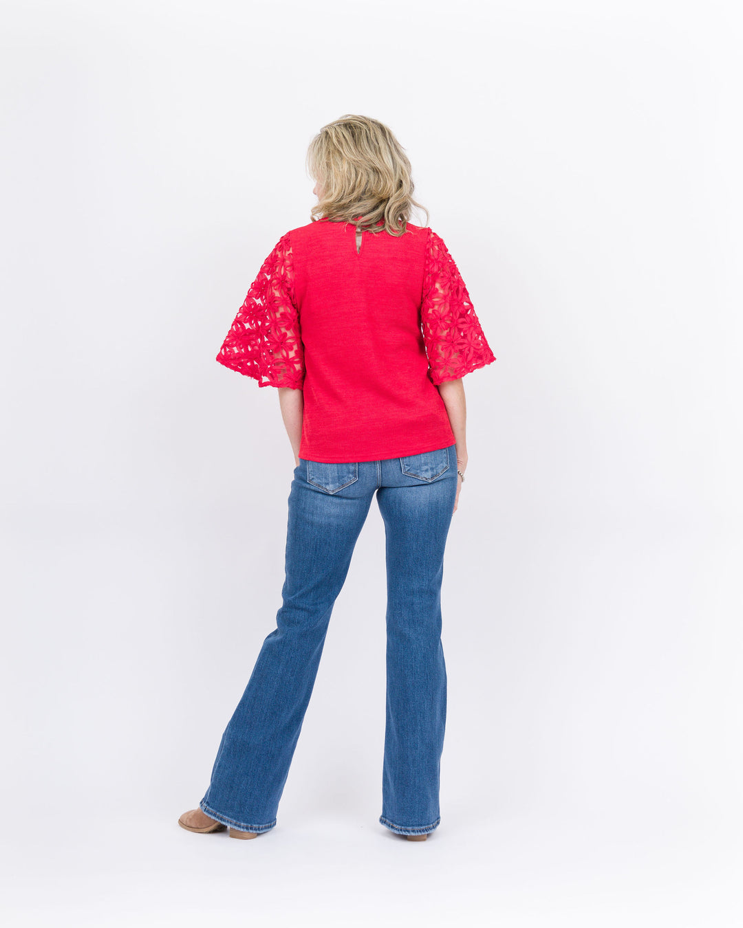 Ceciley Top- Red