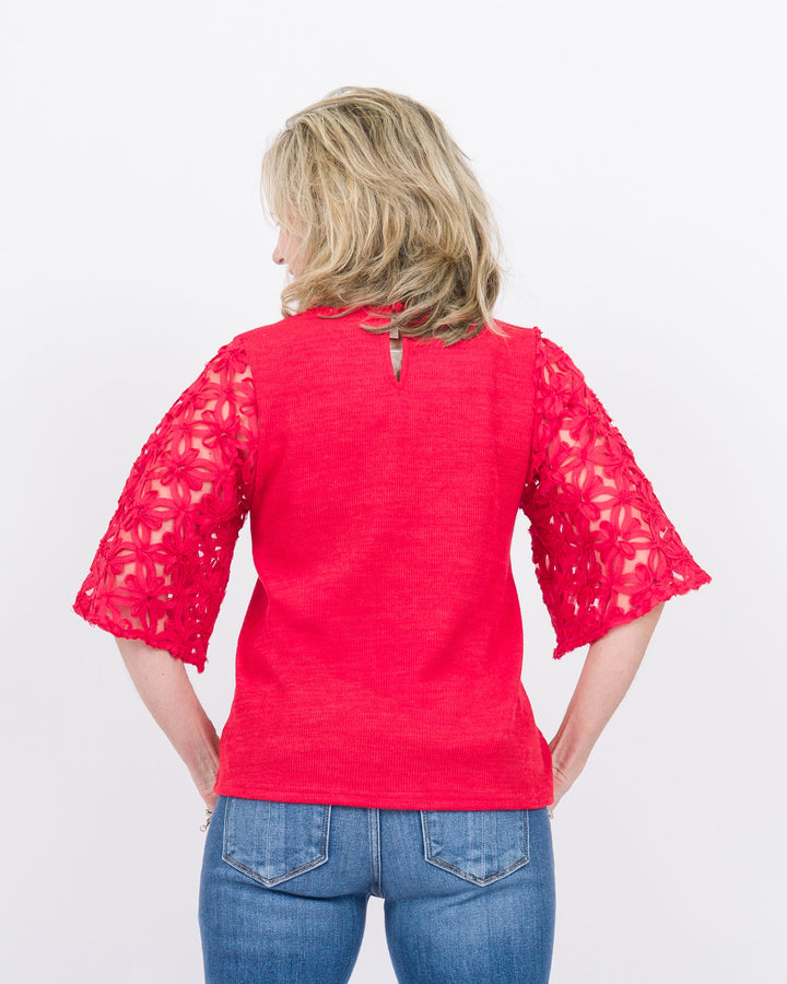 Ceciley Top- Red