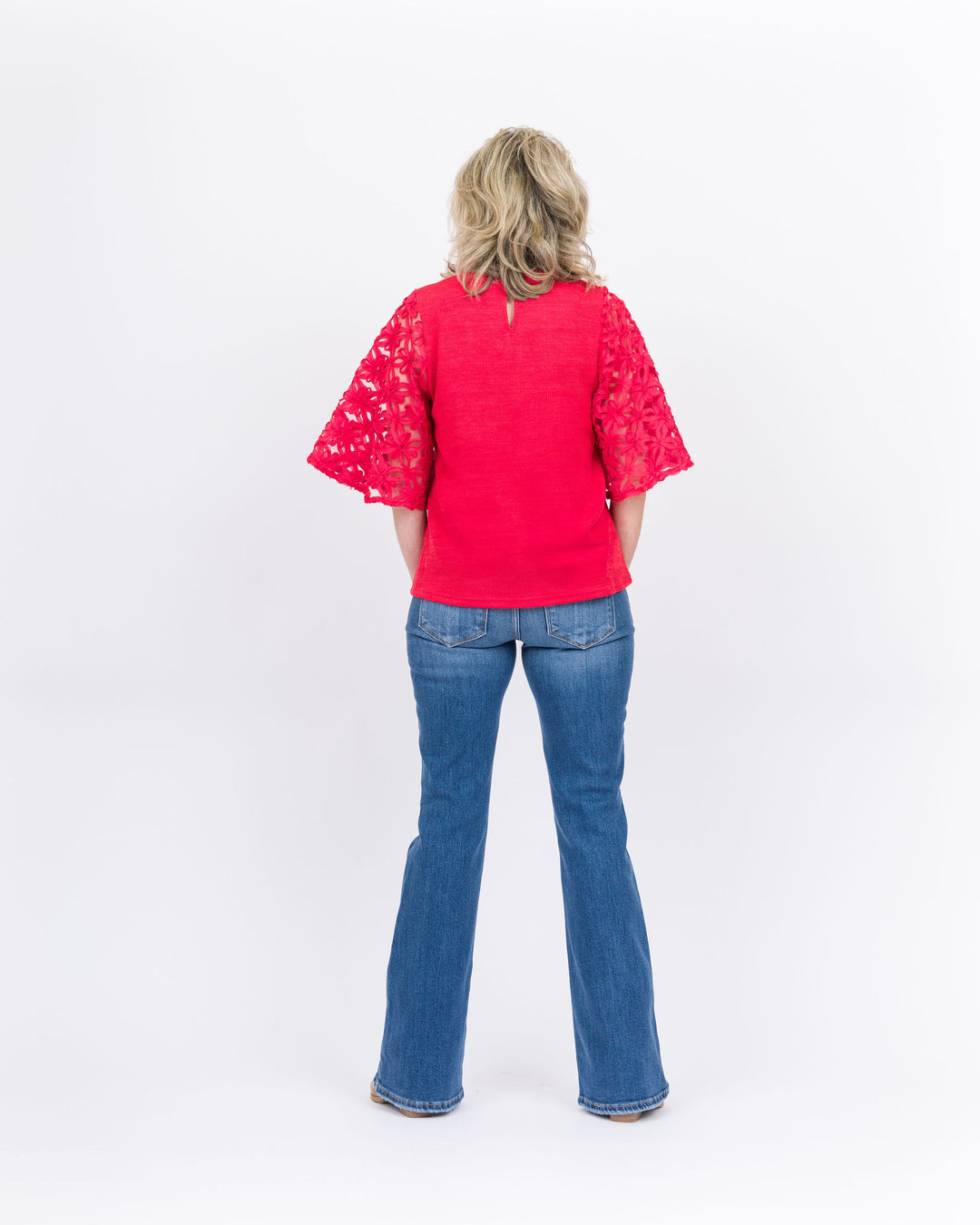 Ceciley Top- Red