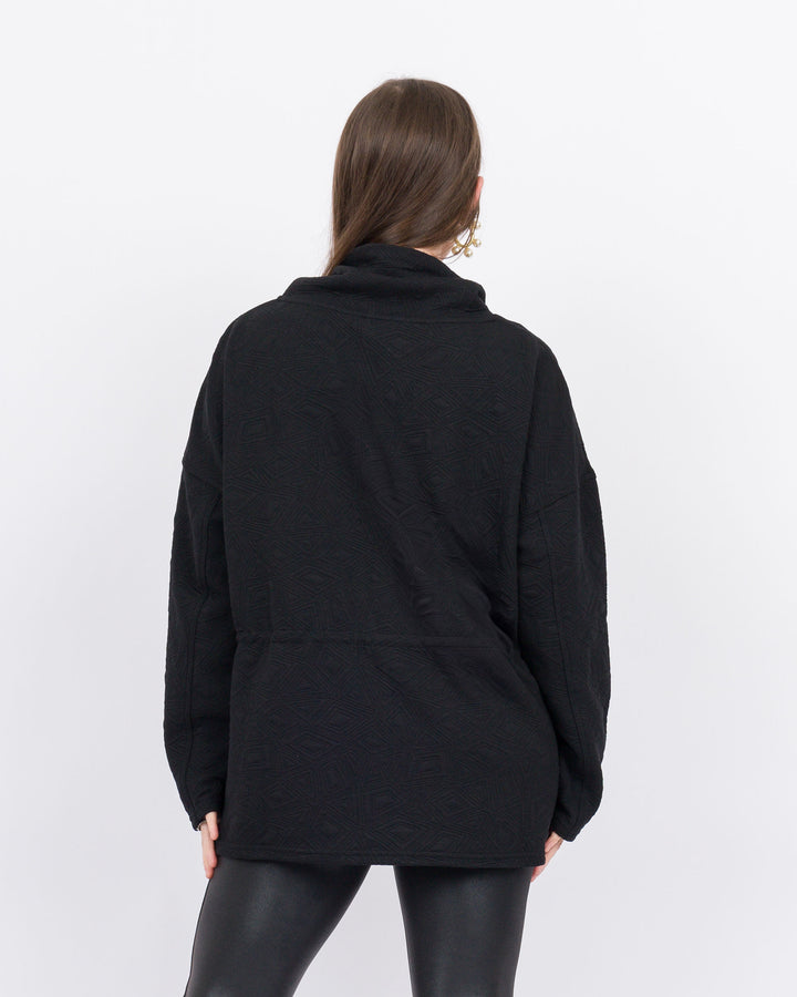 Collette Cowl Neck Sweater- Black