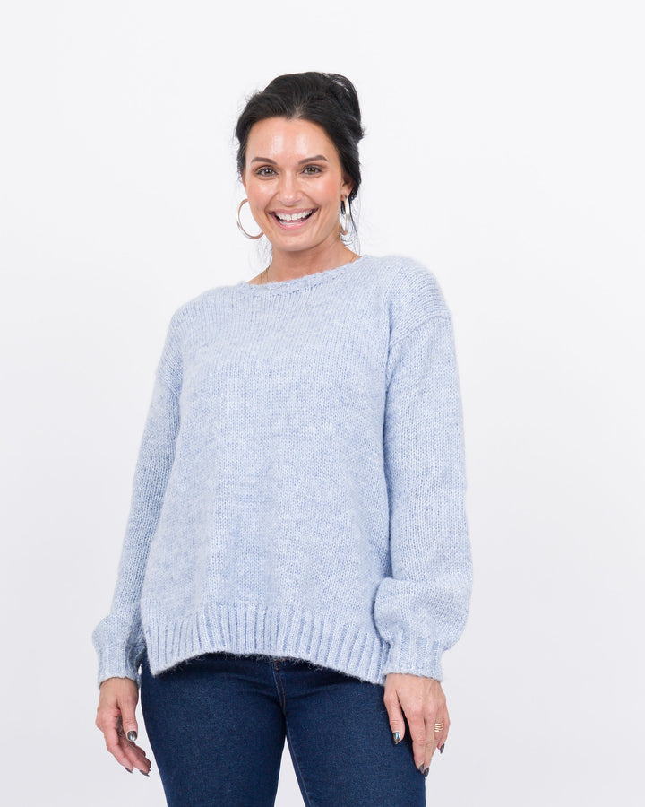 Waverly Sweater - Periwinkle