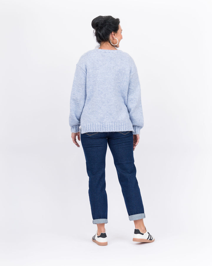 Waverly Sweater - Periwinkle