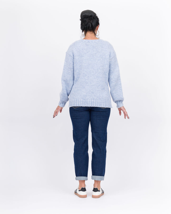 Waverly Sweater - Periwinkle