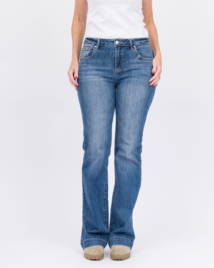 Risen Mid Rise Bootcut Jeans