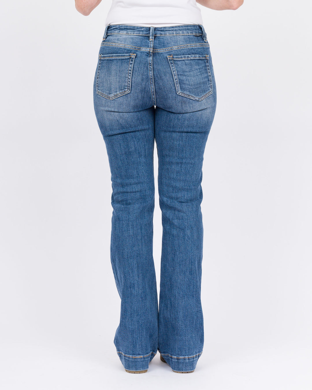 Risen Mid Rise Bootcut Jeans