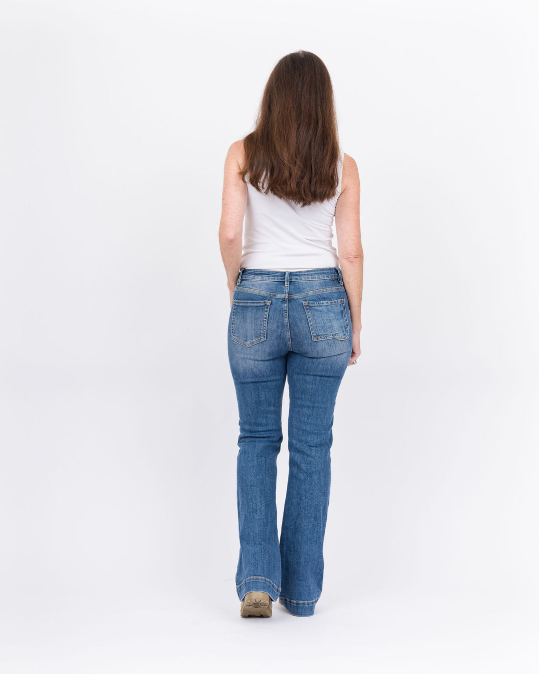 Risen Mid Rise Bootcut Jeans