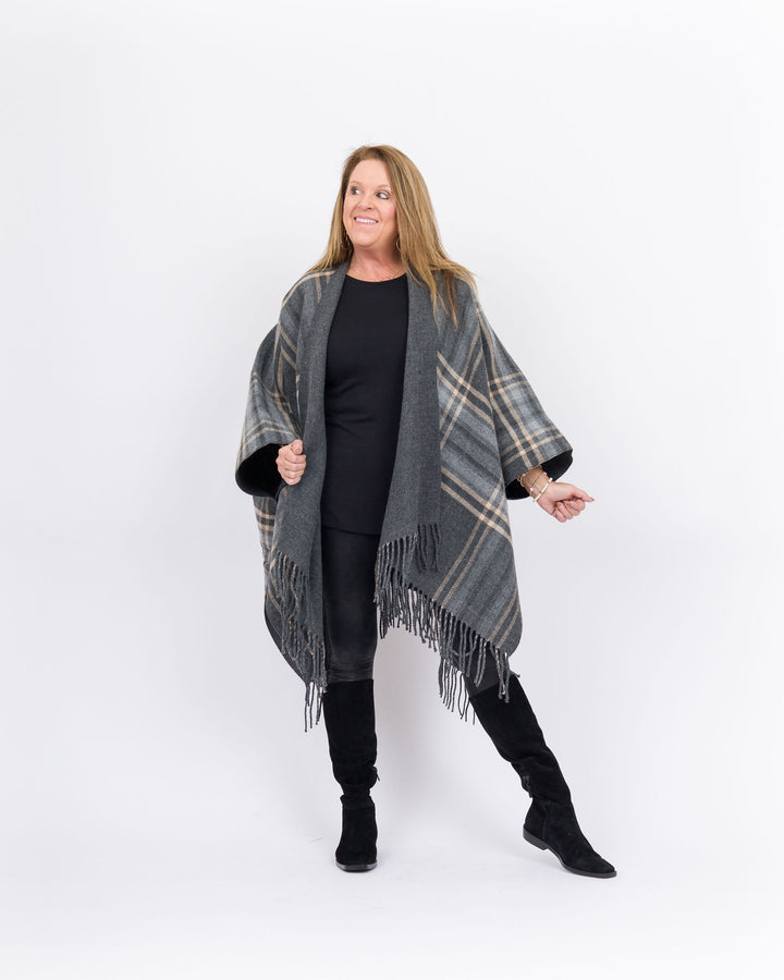 Fireside Cardigan - Grey - O/S