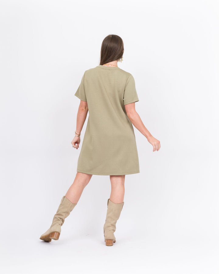 Piece of Me Dress-Light Olive