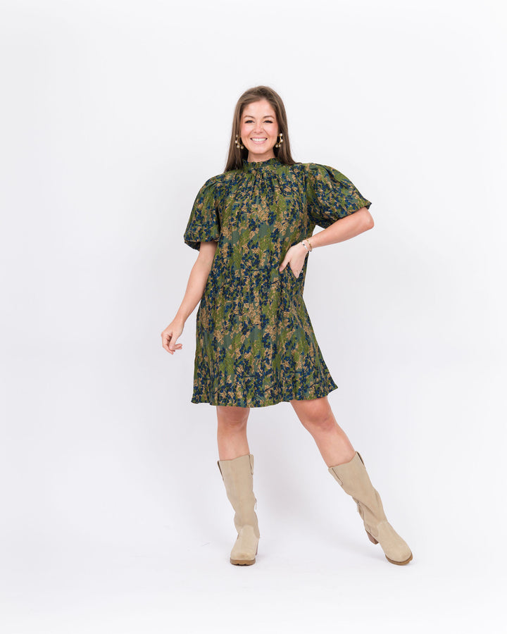 Pauline Dress- Olive