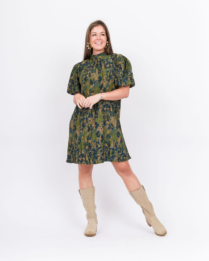 Pauline Dress- Olive