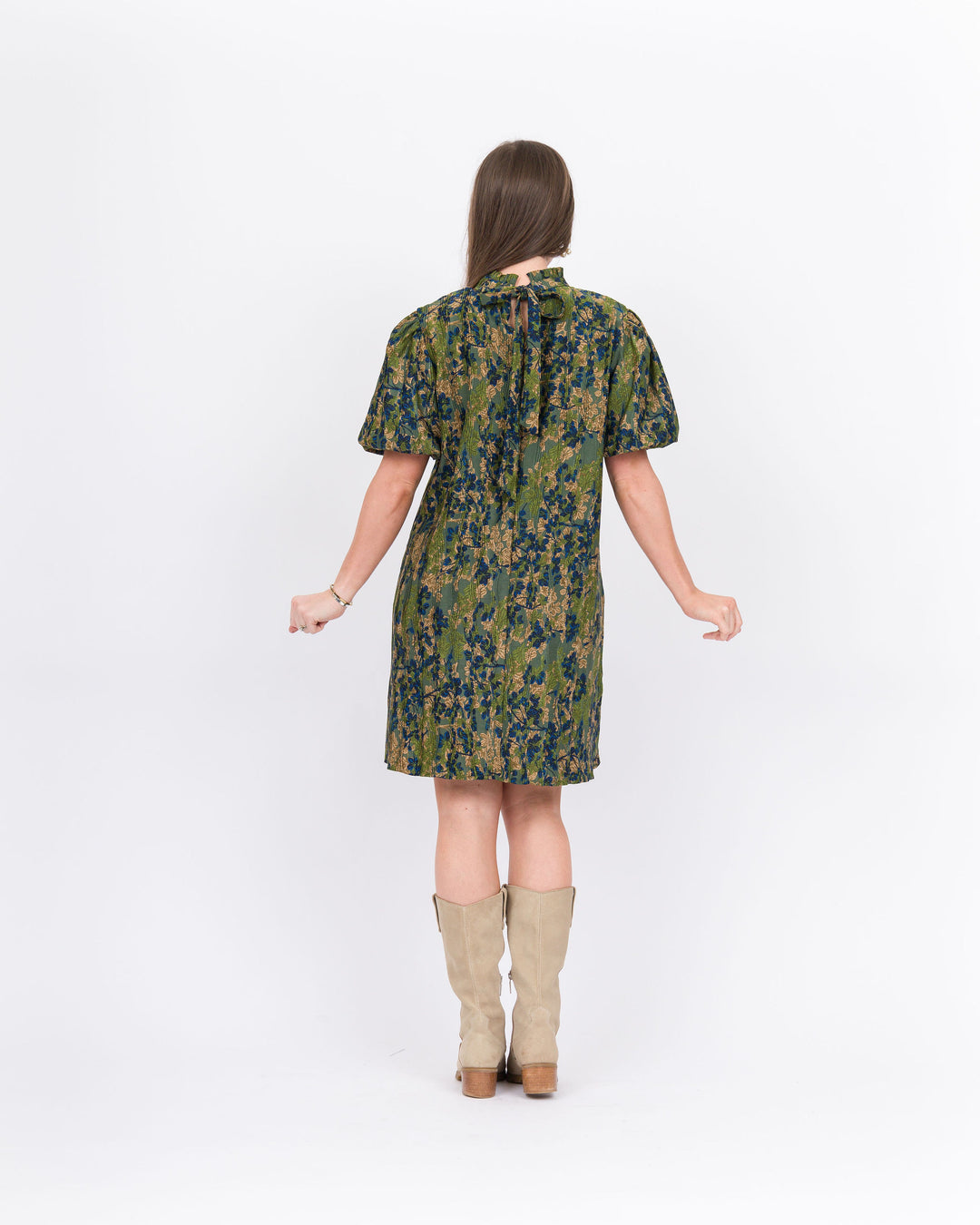 Pauline Dress- Olive