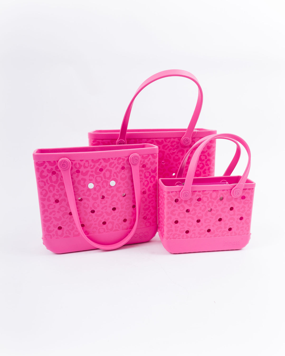 Purrr-fectly Pink Leopard  Bitty  Bogg Bag Small