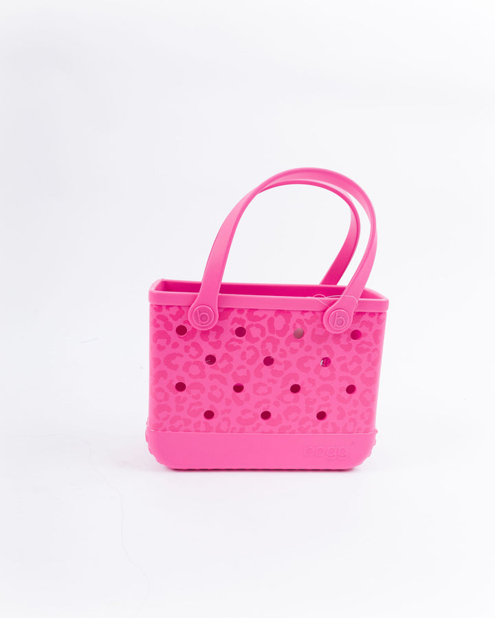 Purrr-fectly Pink Leopard  Bitty  Bogg Bag Small