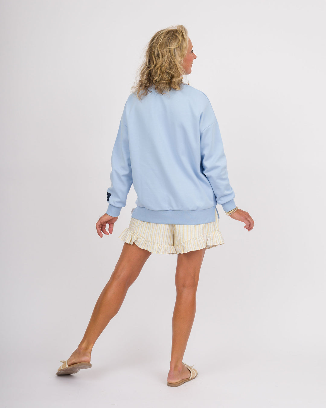 Reversible Hope/Pray Sweatshirt - Blue