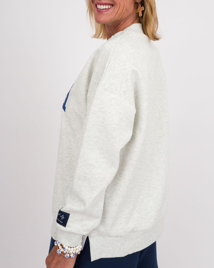 Reversible Faith/Grace Sweatshirt - Grey