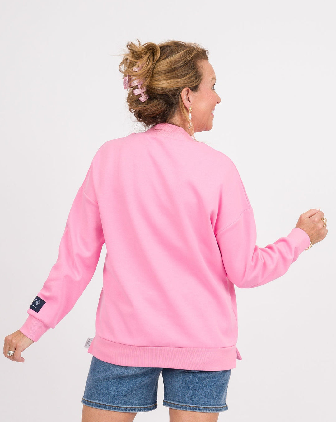 Reversible Love/Chosen Sweatshirt - Pink