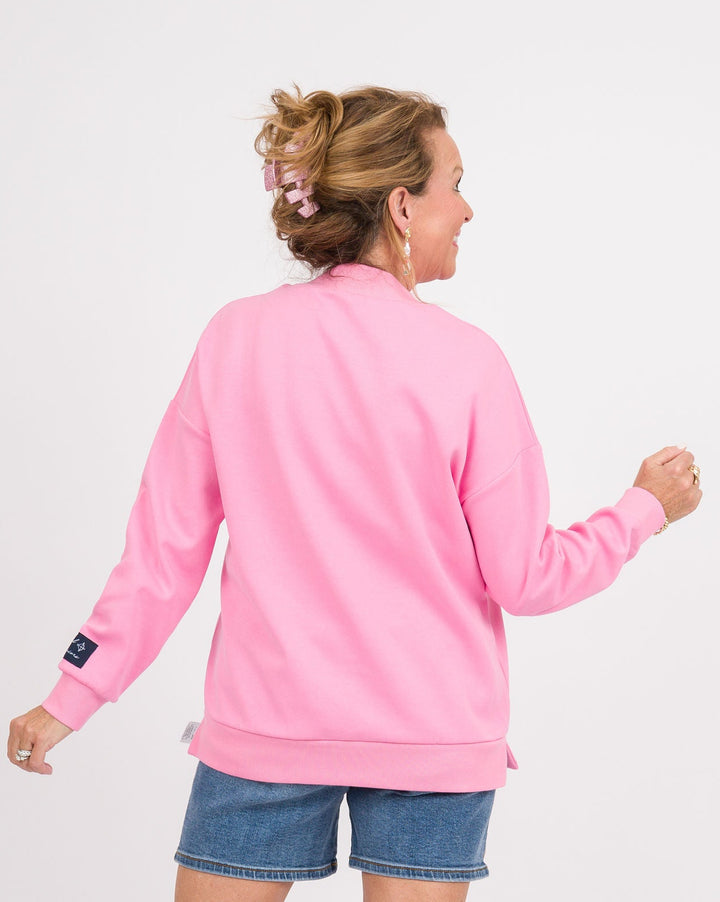 Reversible Love/Chosen Sweatshirt - Pink