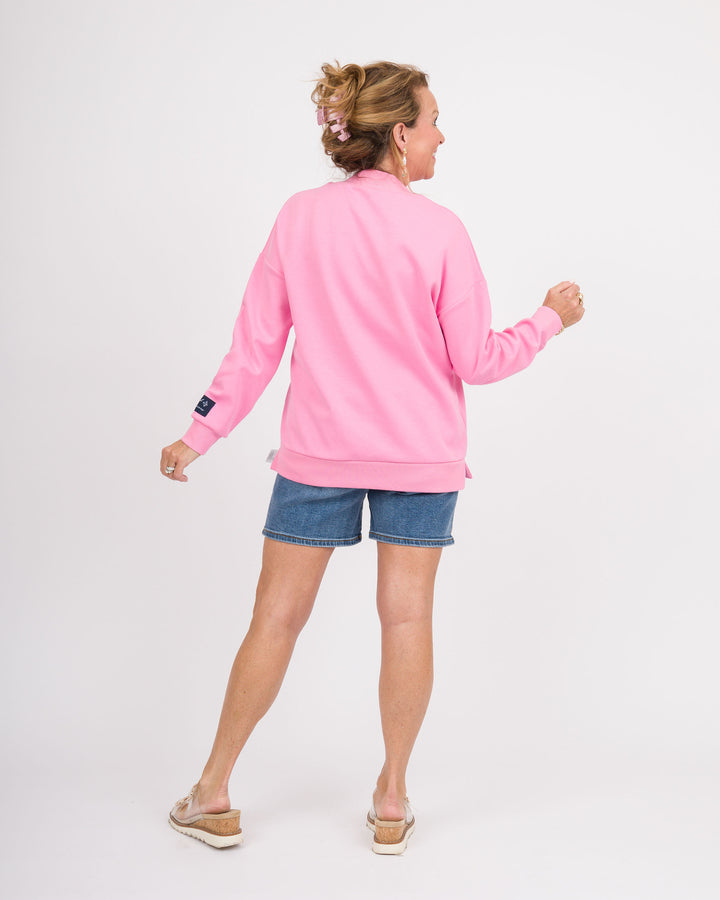 Reversible Love/Chosen Sweatshirt - Pink