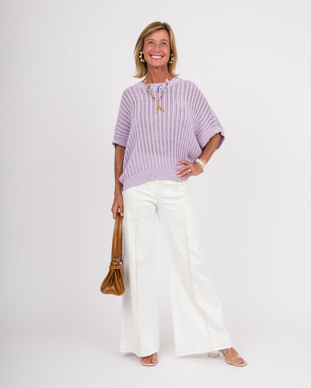 Rita Sweater -  Lavender