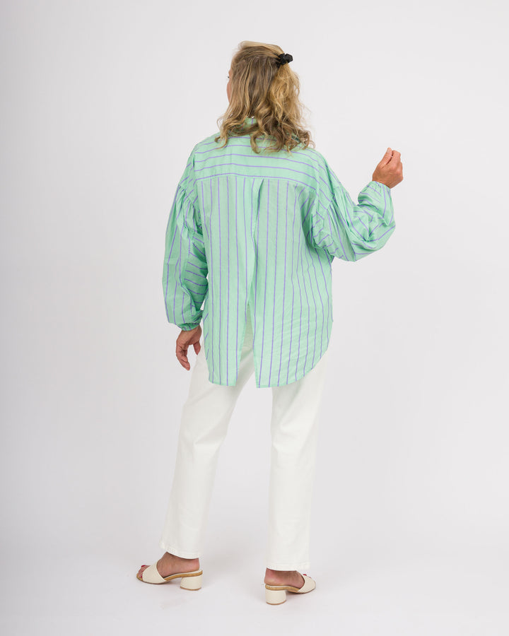 Grapevine Striped Button Down