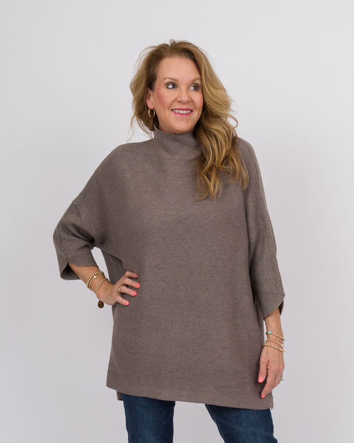 Kerisma Boho Tunic Heather Brown