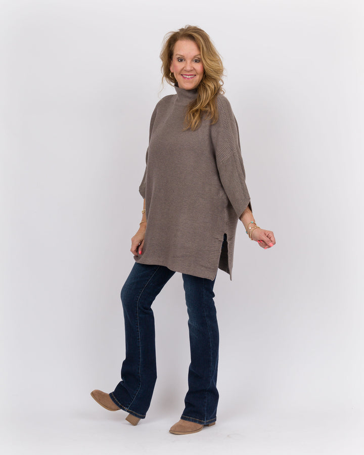 Kerisma Boho Tunic Heather Brown