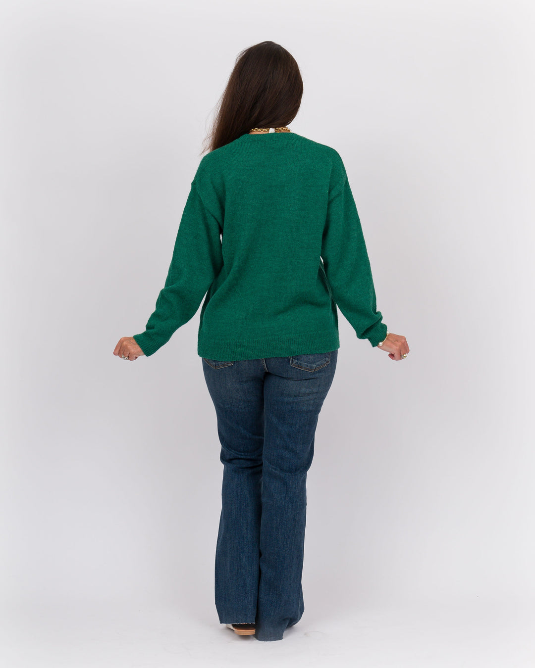 Green Scottie Sweater