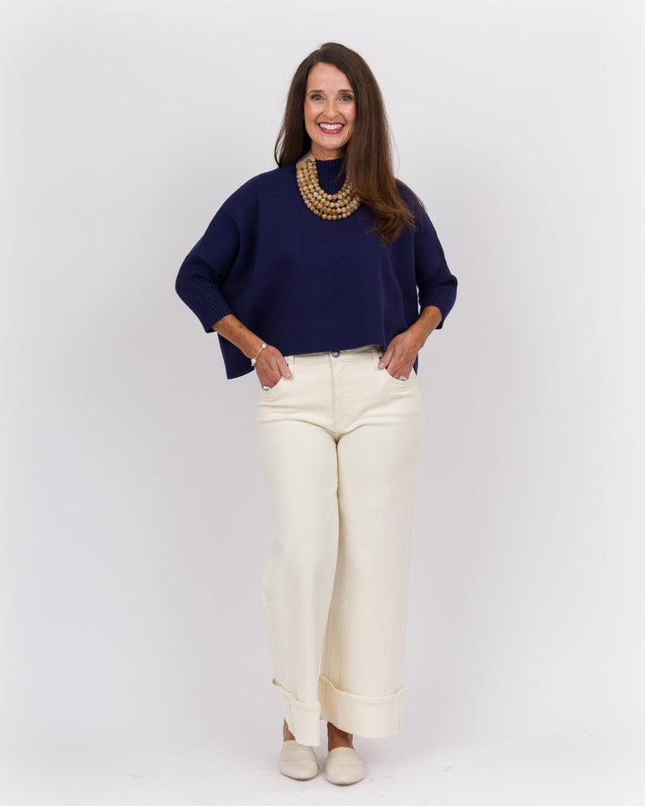 Kerisma Aja Sweater - Navy