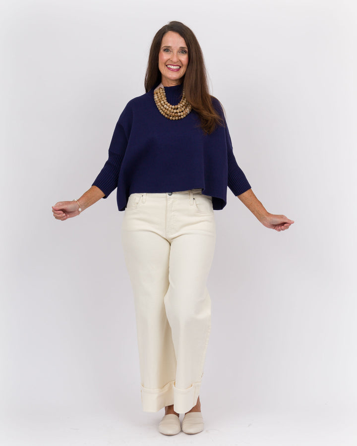 Kerisma Aja Sweater - Navy