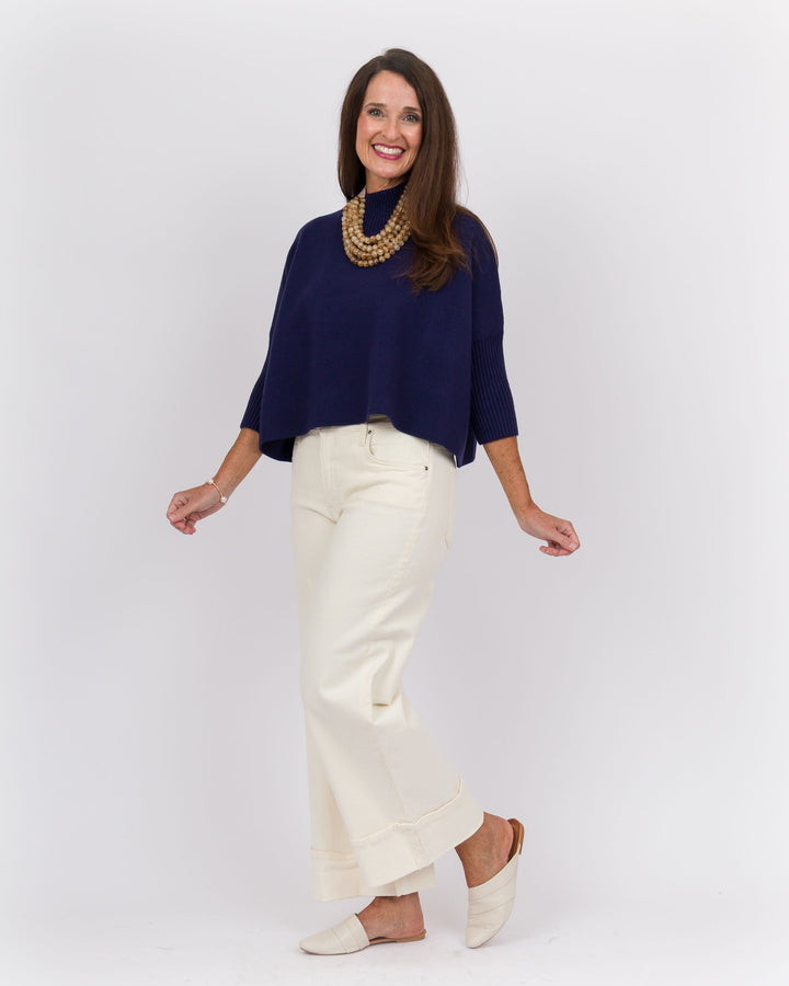 Kerisma Aja Sweater - Navy